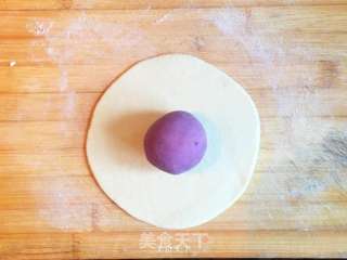 紫薯花样馒头的做法步骤:13