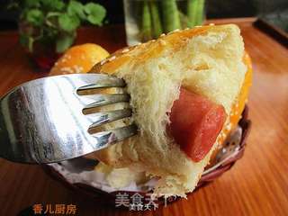 香肠餐包的做法步骤:11