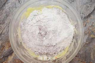 可可咖啡豆饼干的做法步骤:4