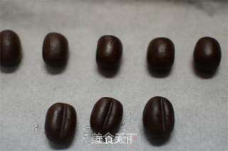 可可咖啡豆饼干的做法步骤:6