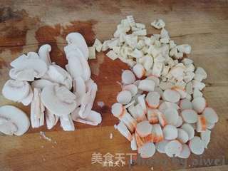 海鲜焗饭的做法步骤:4