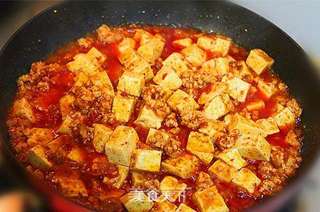 麻婆豆腐的做法步骤:11