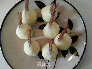 凤尾虾球的做法步骤:7