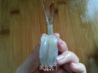 凤尾虾球的做法步骤:5