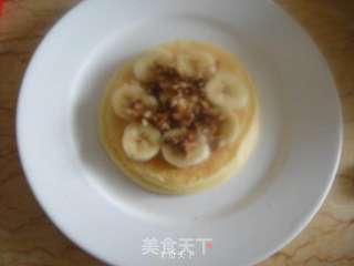 核桃香蕉松饼的做法步骤:12