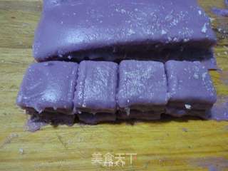 紫薯凉糕的做法步骤:8