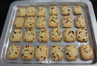 蔓越莓曲奇的做法步骤:13