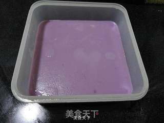 紫薯凉糕的做法步骤:7