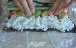3种家常寿司做法(加利福尼亚卷,寿司卷)的做法步骤:11