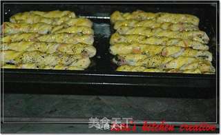 马铃薯培根芝麻饼的做法步骤:12