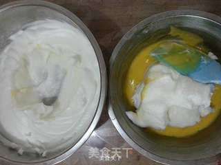 南瓜馅蛋糕卷的做法步骤:15