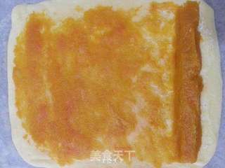 南瓜馅蛋糕卷的做法步骤:19