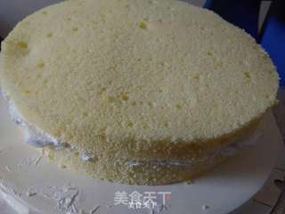 巧克力转印蛋糕的做法步骤:6