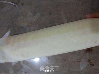 南瓜馅蛋糕卷的做法步骤:20