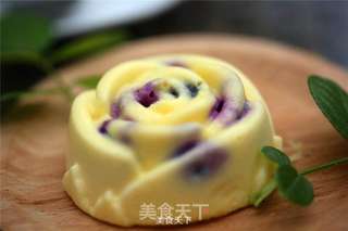 蓝莓轻乳酪蛋糕的做法步骤:21