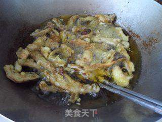 炸孜然蘑菇的做法步骤:5