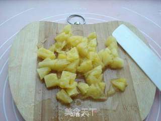 菠萝果冻的做法步骤:4