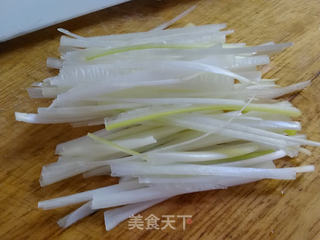京酱肉丝的做法步骤:6