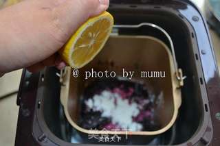 用面包机制作桑葚果酱的做法步骤:4
