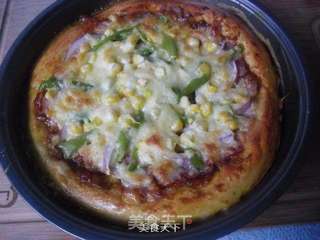 培根披萨的做法步骤：13