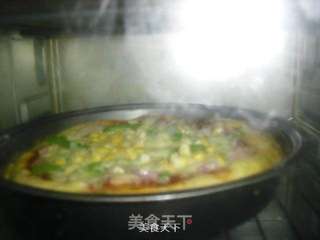 培根披萨的做法步骤：12