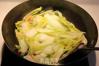炝炒娃娃菜的做法步骤:6