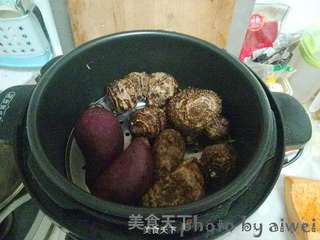鲜芋烧仙草的做法步骤:6