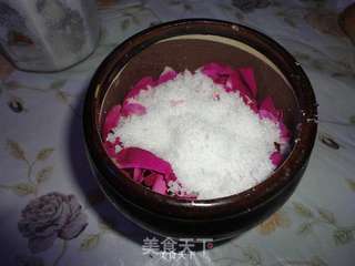 自制玫瑰酱的做法步骤:3