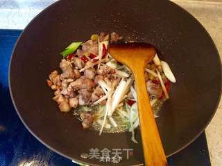 青椒小煎鸡的做法步骤:5