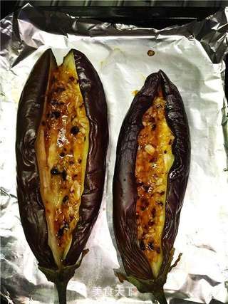豆豉蒜蓉香烤茄子的做法步骤:6