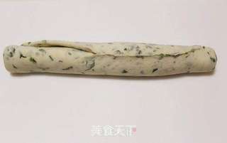 菠菜法棍面包的做法步骤:10