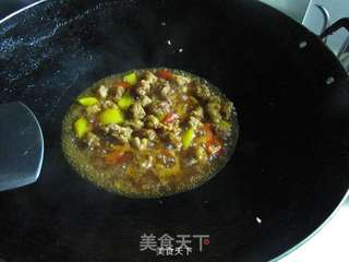 菠萝咕老肉的做法步骤:11