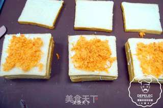 德普烤箱食谱——黄金三明治的做法步骤:4