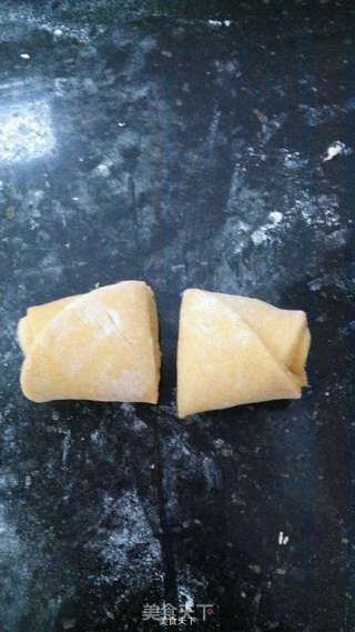 豆渣玫瑰馒头的做法步骤:12