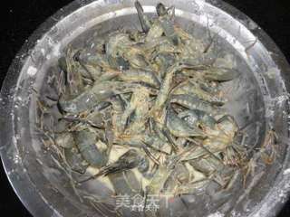 炸河虾的做法步骤:2