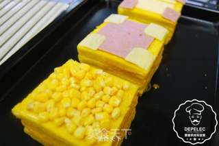 德普烤箱食谱——黄金三明治的做法步骤:6