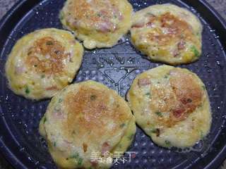 培根玉米片鸡蛋饼的做法步骤:10