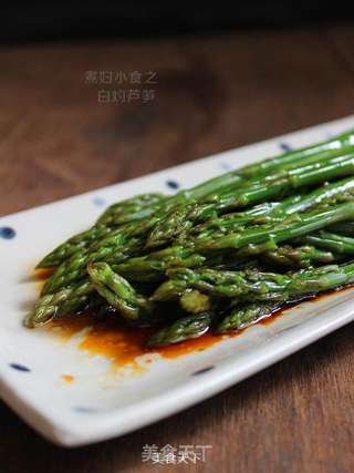 白灼芦笋的做法步骤:11