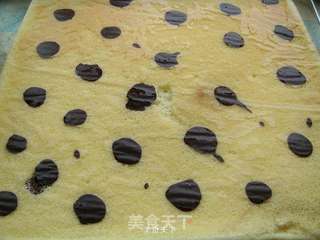 波点蛋糕卷的做法步骤:14