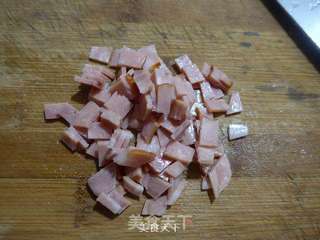 培根玉米片鸡蛋饼的做法步骤:2