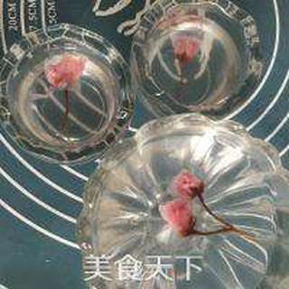 樱花冰粉粉的做法步骤:7