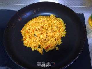 给小朋友果腹的快手炒饭之【咖喱鸡饭】的做法步骤：6