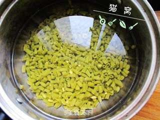 肉末酸豆角的做法步骤:3