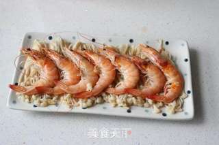 #鲜虾金针菇——微波炉版的做法图解17