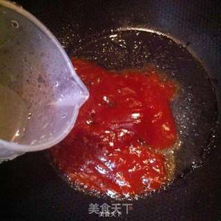 酸甜里脊的做法步骤:8
