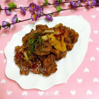 红烧鸭肉的做法步骤:9