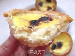 海尔焙多芬智能烤箱---桑葚蛋挞的做法步骤:10