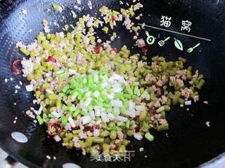 肉末酸豆角的做法步骤：8