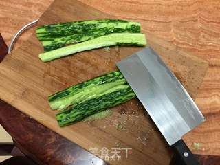 凉拌黄瓜的做法步骤:3