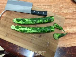 凉拌黄瓜的做法步骤:2